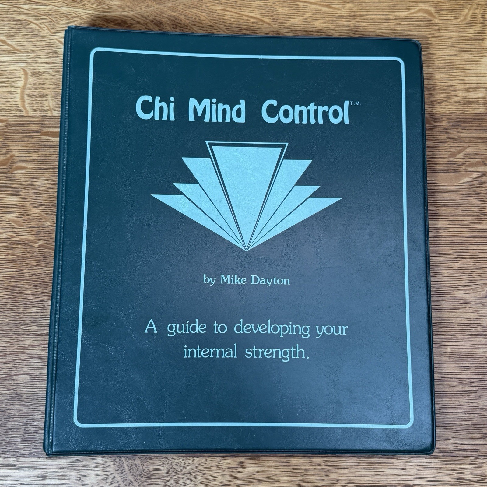 Super Rare Mike Dayton Chi Mind Control Bodybuilding Course Book Binder