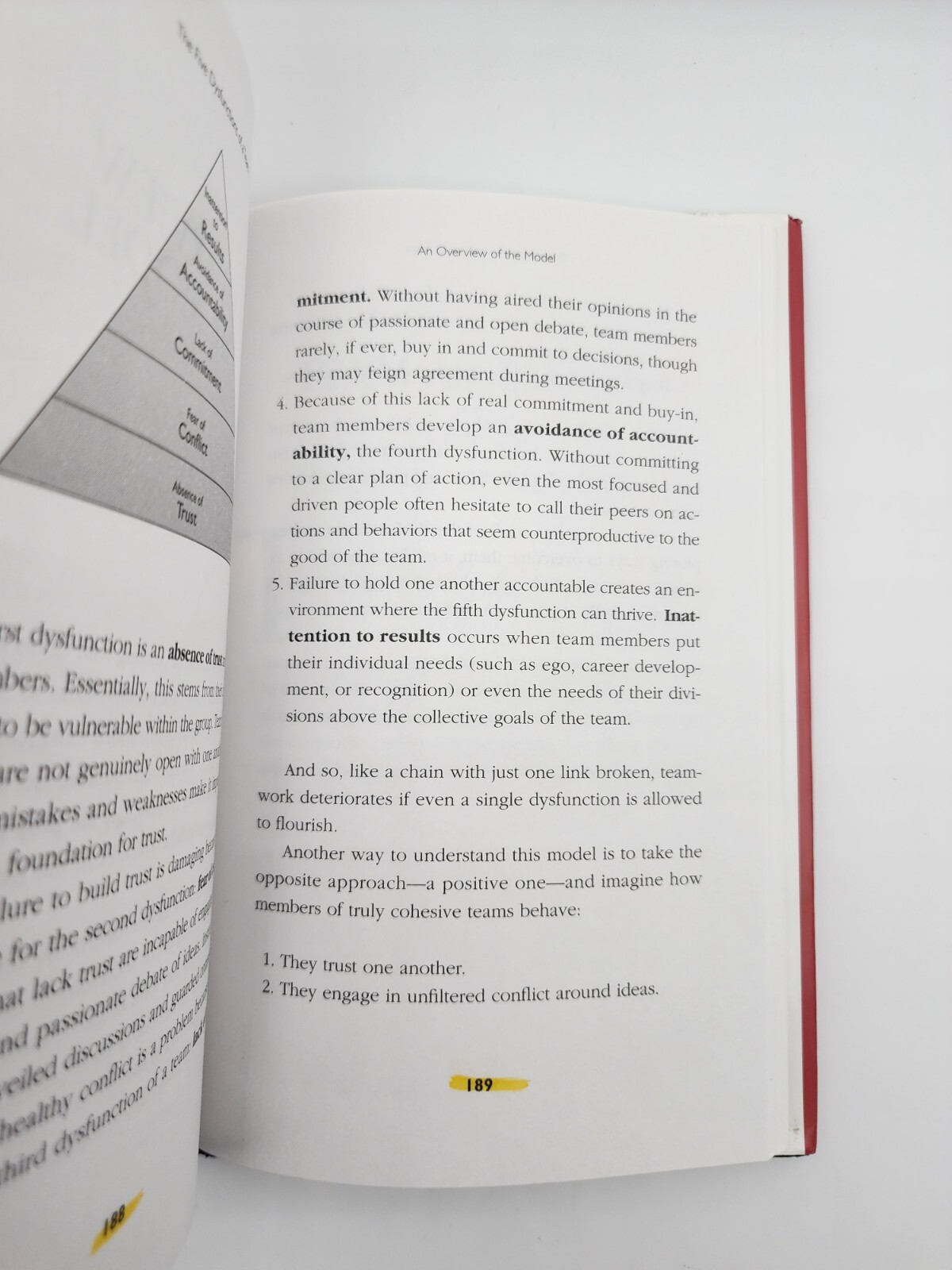 Five Dysfunctions of a Team : A Leadership Fable, 20th Anniversary Edition by…