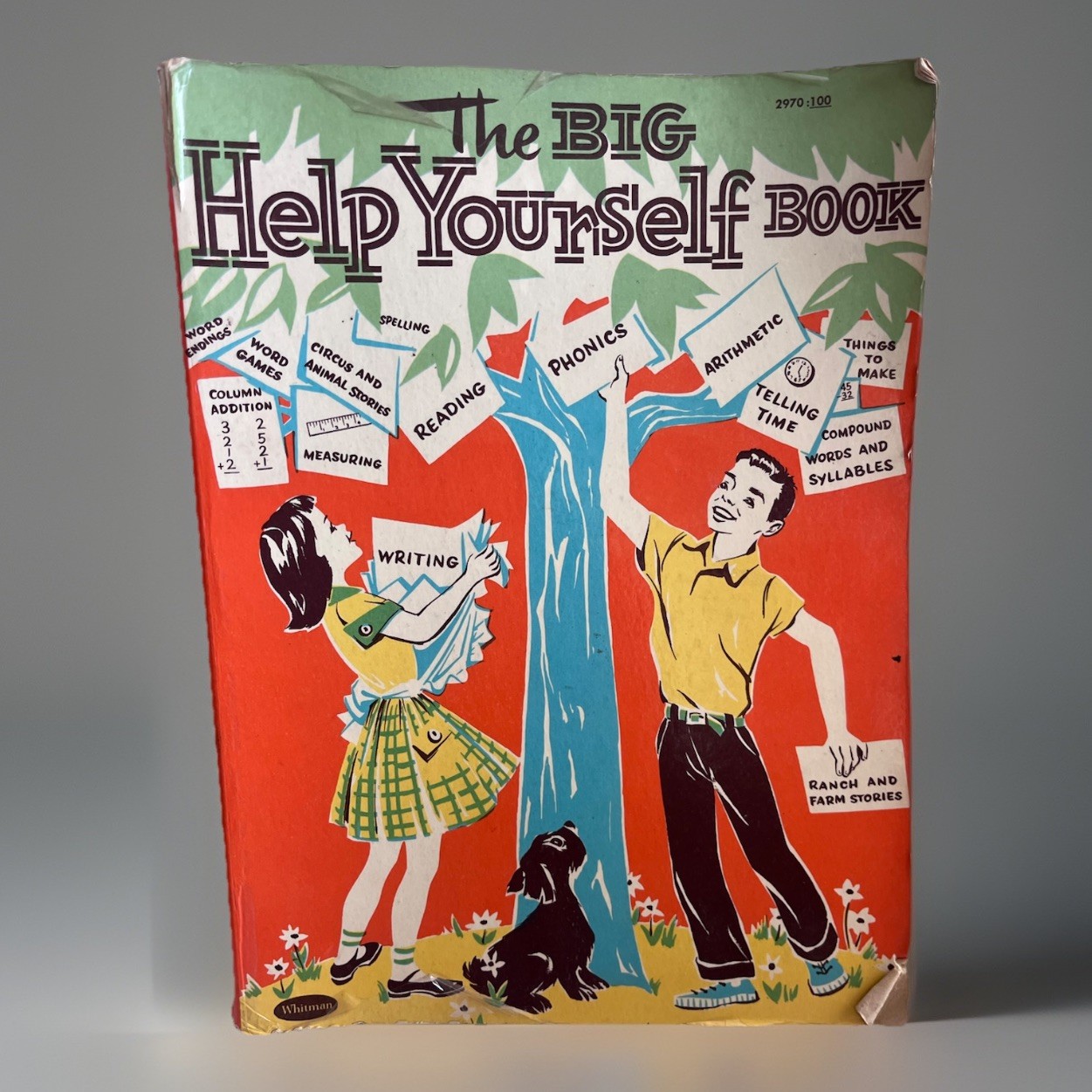 1957 The Big Help Yourself Book Workbook by Whitman Publishing Unused