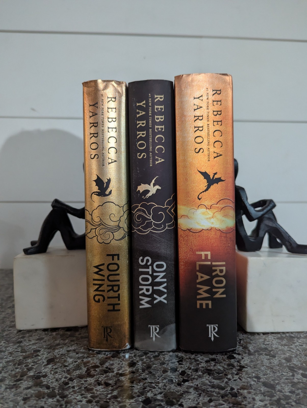 Rebecca Yarros Book Bundle of 3 Fourth Wing Iron Flame Onyx Storm (One Special)