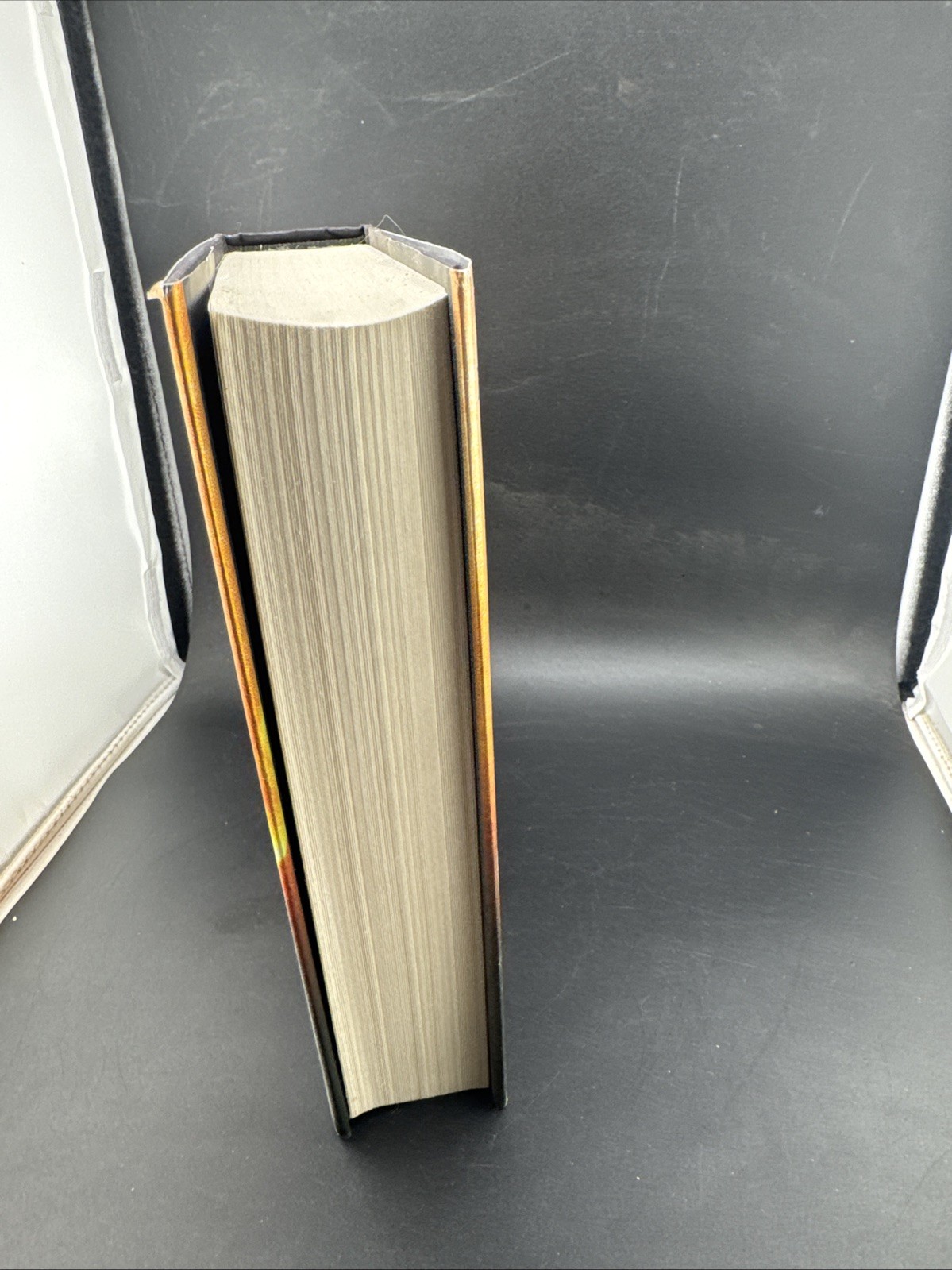 Iron Flame Black Sprayed Edges Hardcover