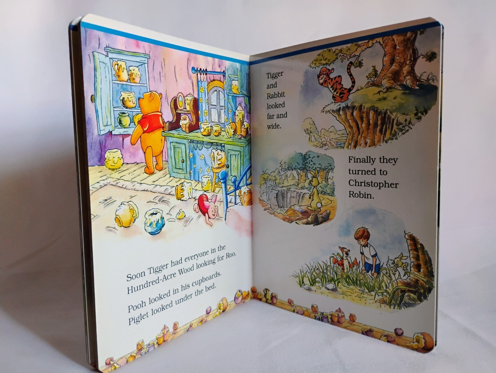 (Lot Of 3) 1994 Walt Disney Winnie the Pooh and His Friends Board Books