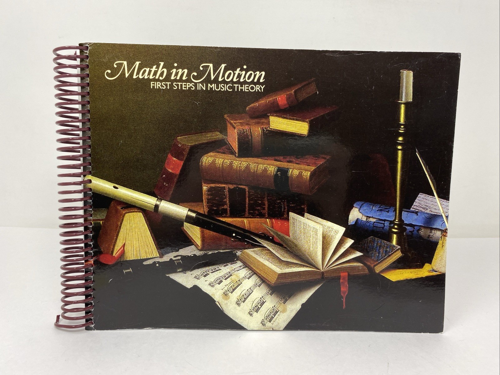 Math in Motion First Steps Music Theory Spiral Bound Clean Pages