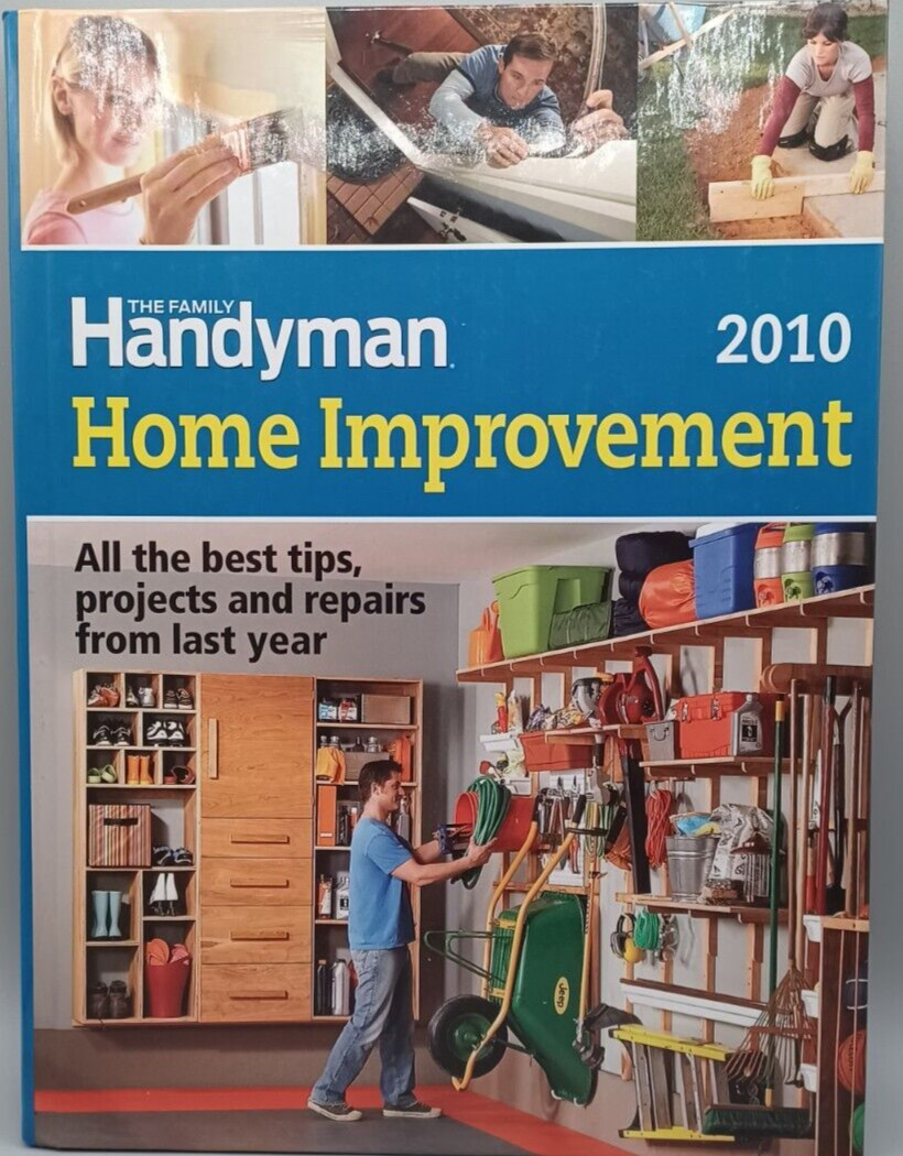 Family Handyman Home Improvement Book HC 2010 188 Pages