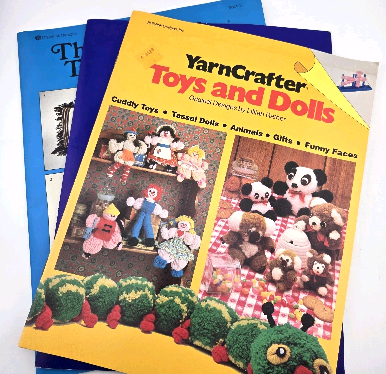 YarnCrafter Vintage Books (Lot of 3) Toys & Dolls, Treasure Chest – Bundle