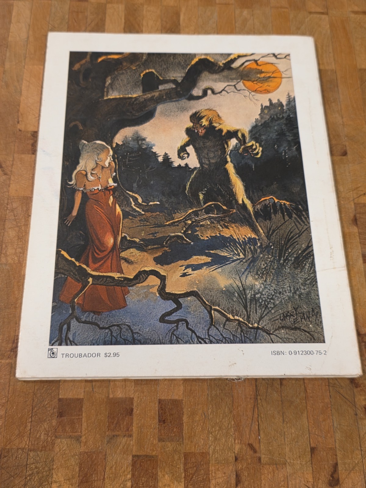 How to Draw Monsters by Larry Evans 1st Edition 1977 Toubador Press FREE S&H