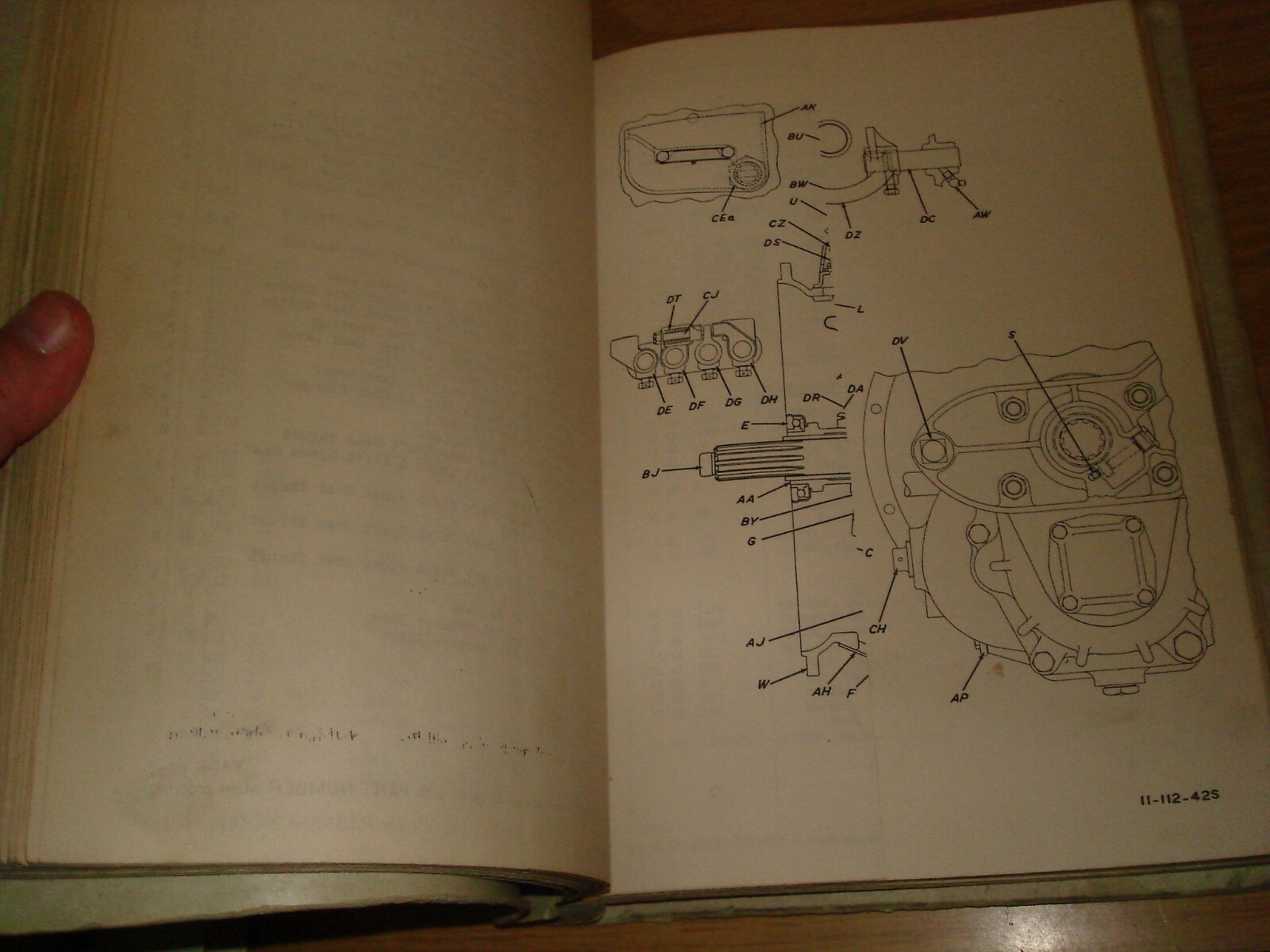1951 Mack Trucks lot 2 books Parts List 2006/Model A50X/Maintenance Manual EQ2D