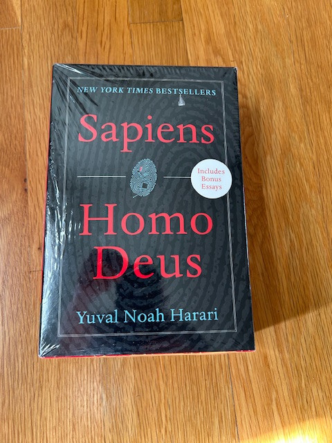 Box Set: Sapiens & Homo Deus & Bonus Essays by Yuval Noah Harari – PB – SEALED