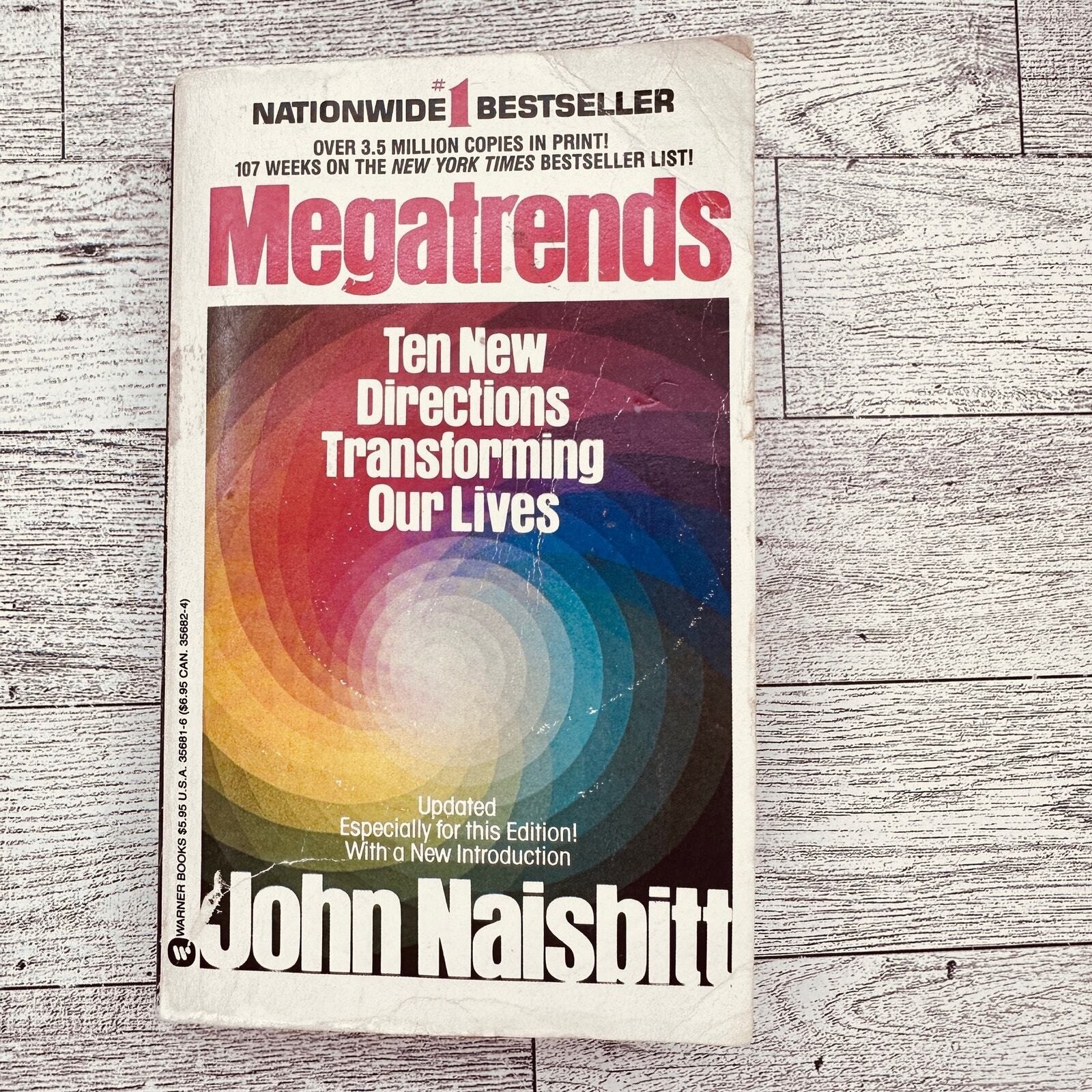 Megatrends John Naisbitt Ten New Directions Transforming Our Lives 1984 PB