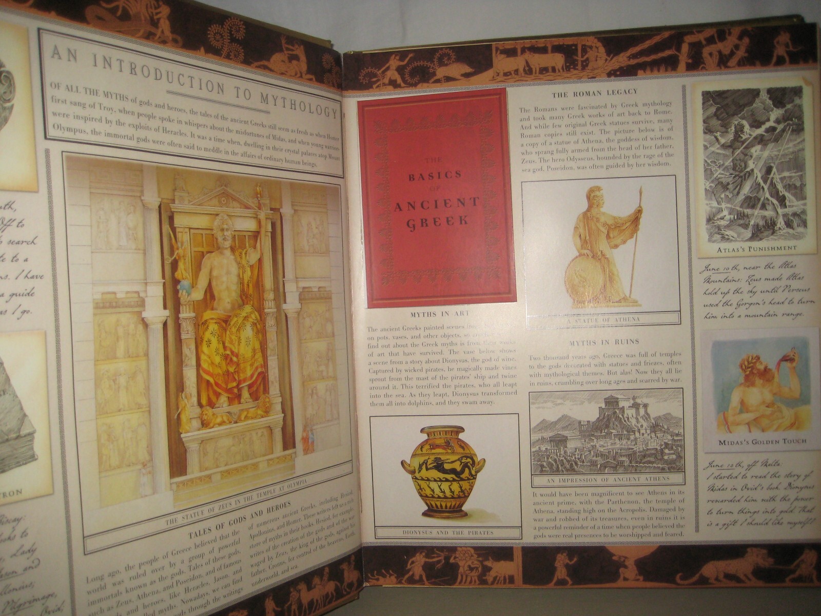 Mythology Ancient Greece/ Lady Evans/Candlewick press