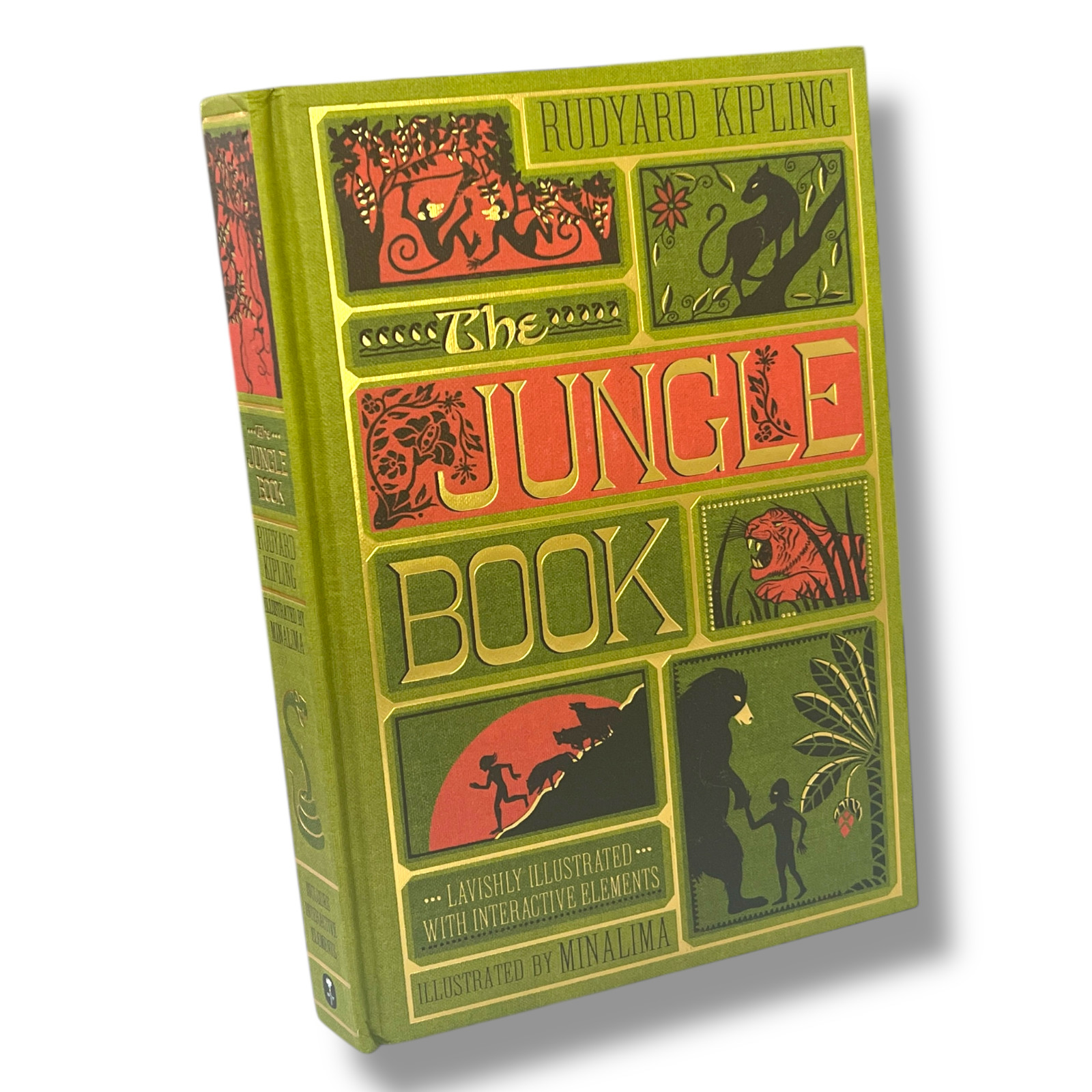THE JUNGLE BOOK Rudyard Kipling Unabridged Deluxe Illustrated Interactive