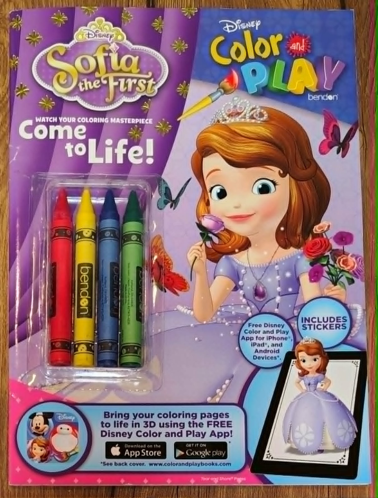 Sofia the First – Color and Play – Come to Life! Coloring & Activity Book 2015