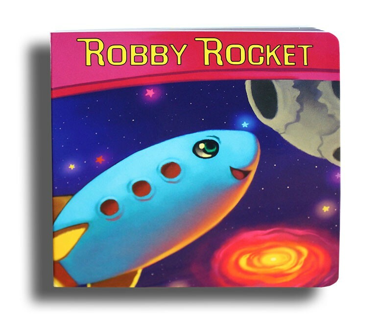Robby Rocket – Friendly Space Adventure Book for Small Children. So much fun!! 