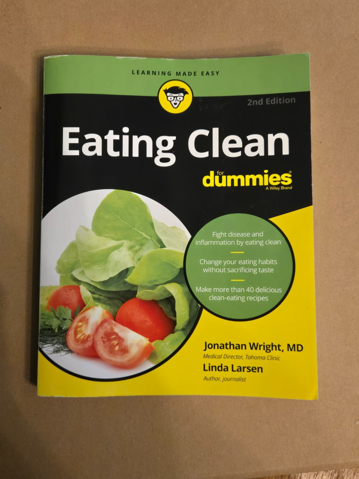 Eating Clean for Dummies, Paperback by Wright, Jonathan, M.D.; Larsen, Linda,…