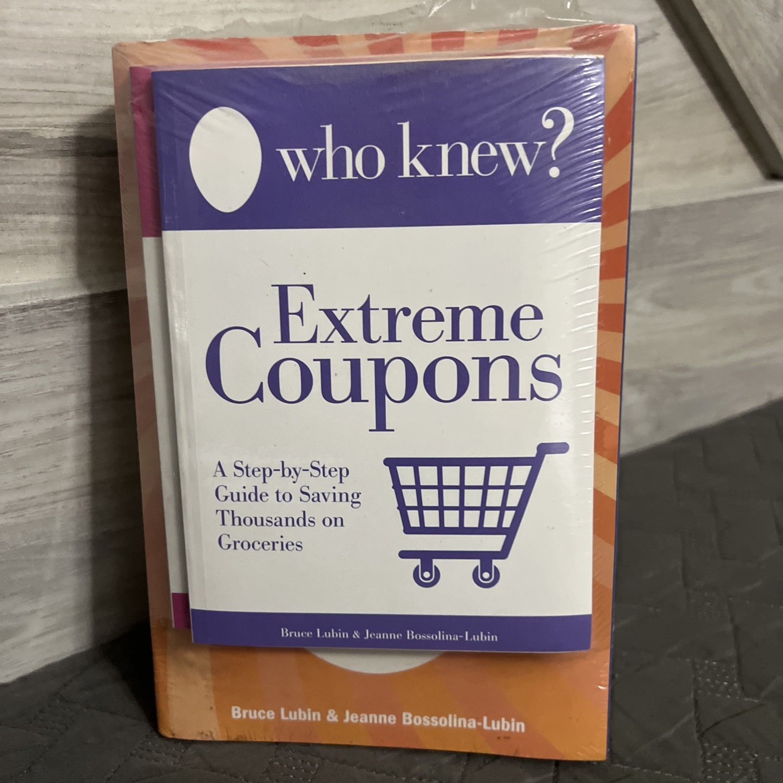 Extreme Coupons 5 book Set FACTORY SEALED WHO KNEW? Beauty Secret Free Stuff