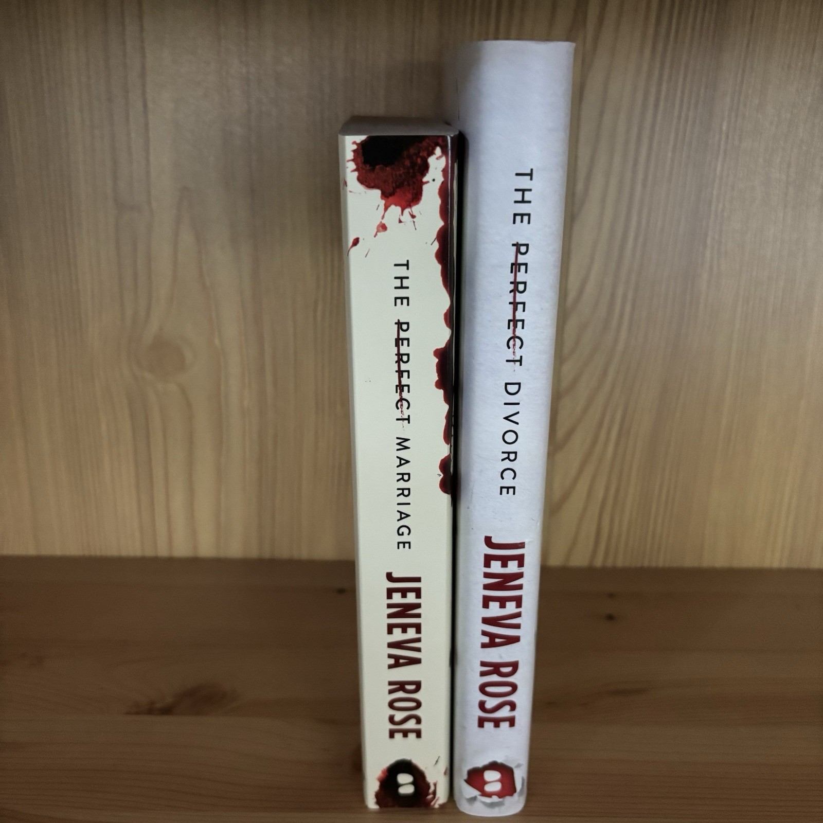 Jeneva Rose The Perfect Marriage & The Perfect Divorce Hardcover & Paperback