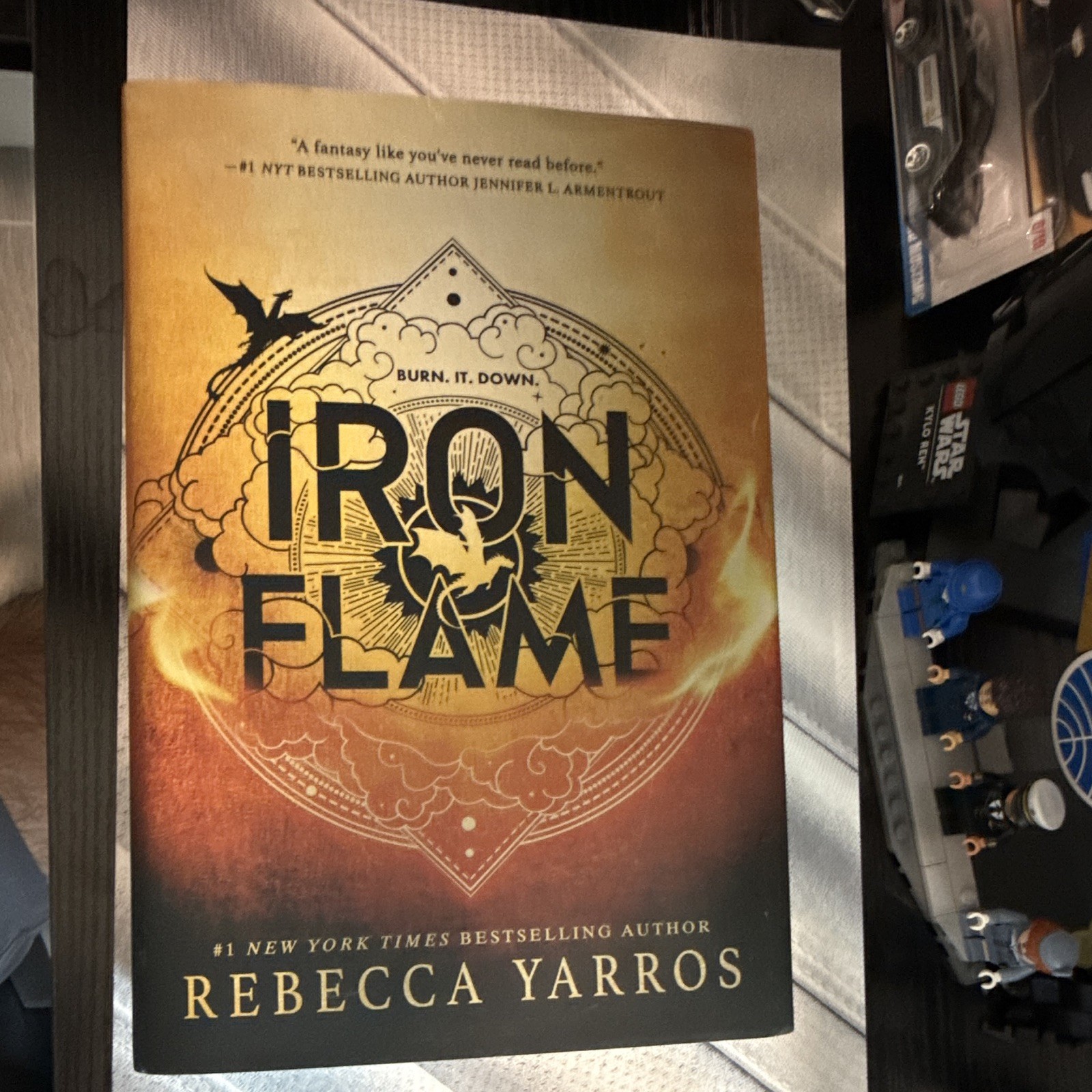 Rebecca Yarros The Empyrean Hardcover Set: Fourth Wing & Iron Flame