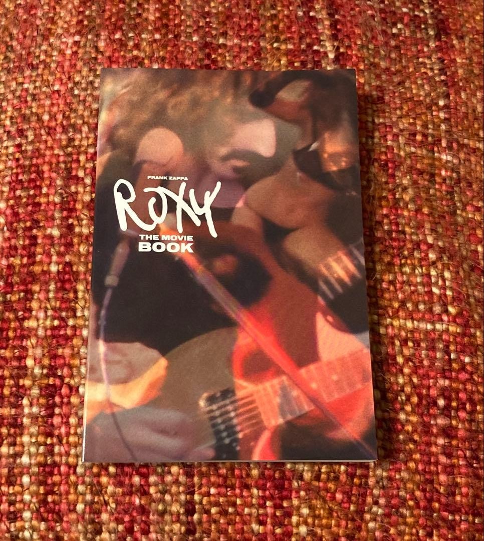 Roxy The Movie Book Frank Zappa Rock Documentary size 11.2 x 8.8 inches
