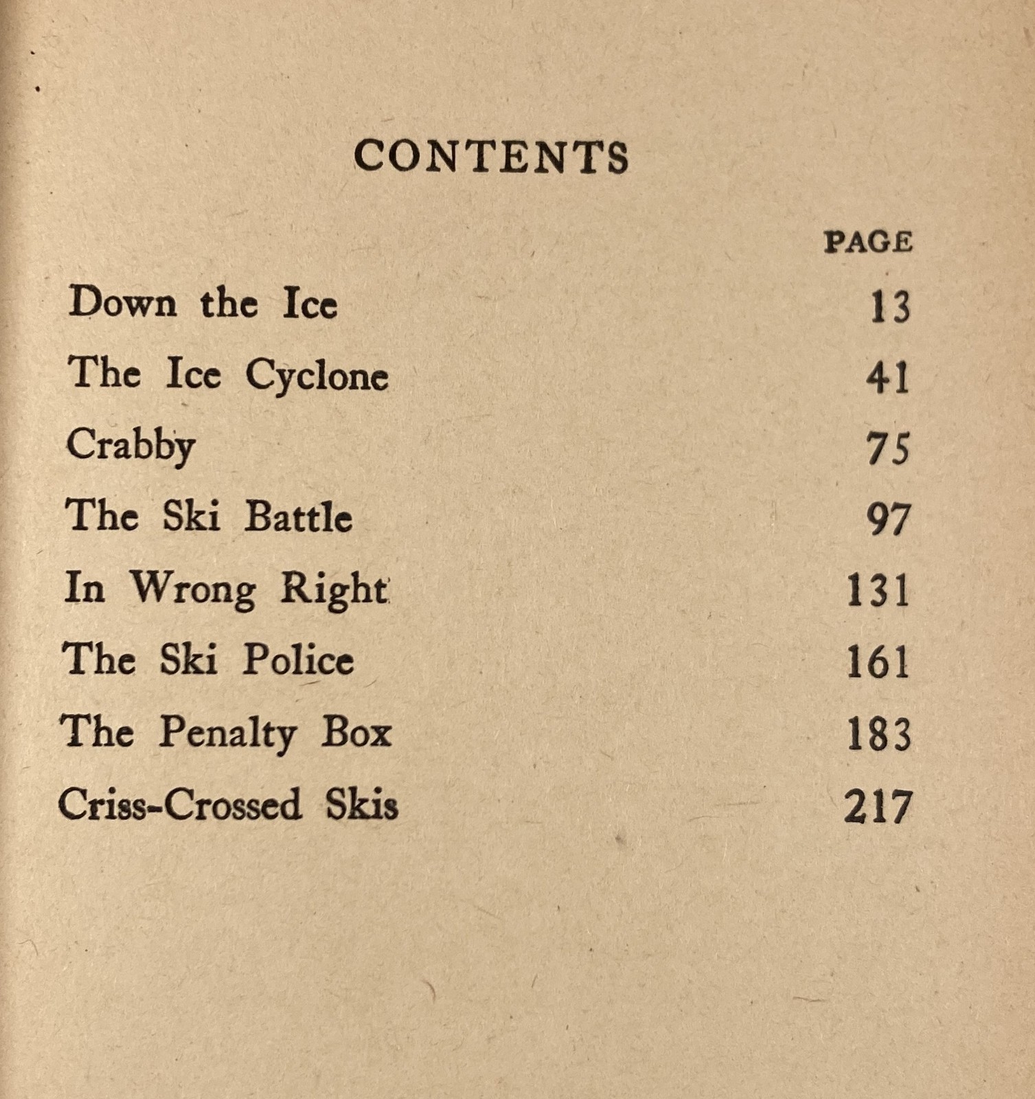DOWN THE ICE. Vintage First Edition 1932 HC/DJ. Harold M. Sherman.