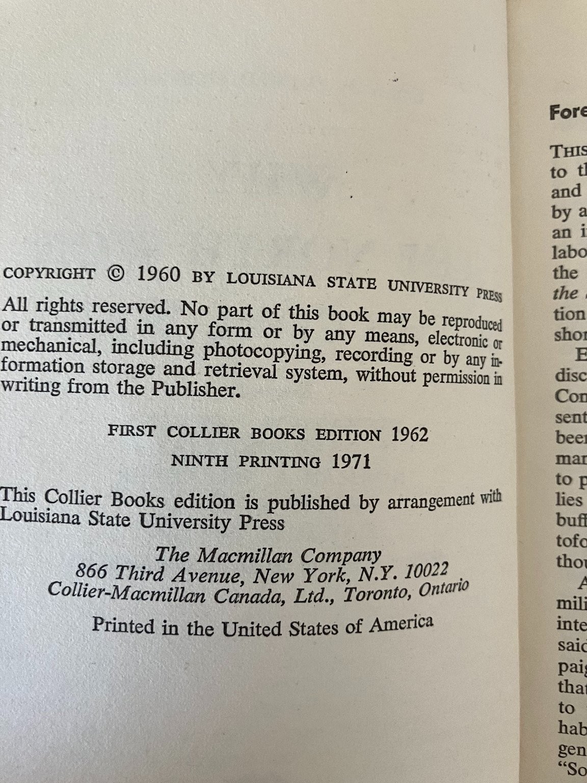 Why the North Won the Civil War David Donald 1971 Civil War History Paperback
