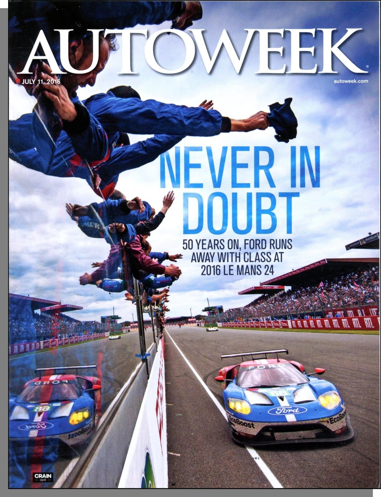 Autoweek – 2016, July 11 – Ford Runs Away With Class at 2016 Le Mans 24
