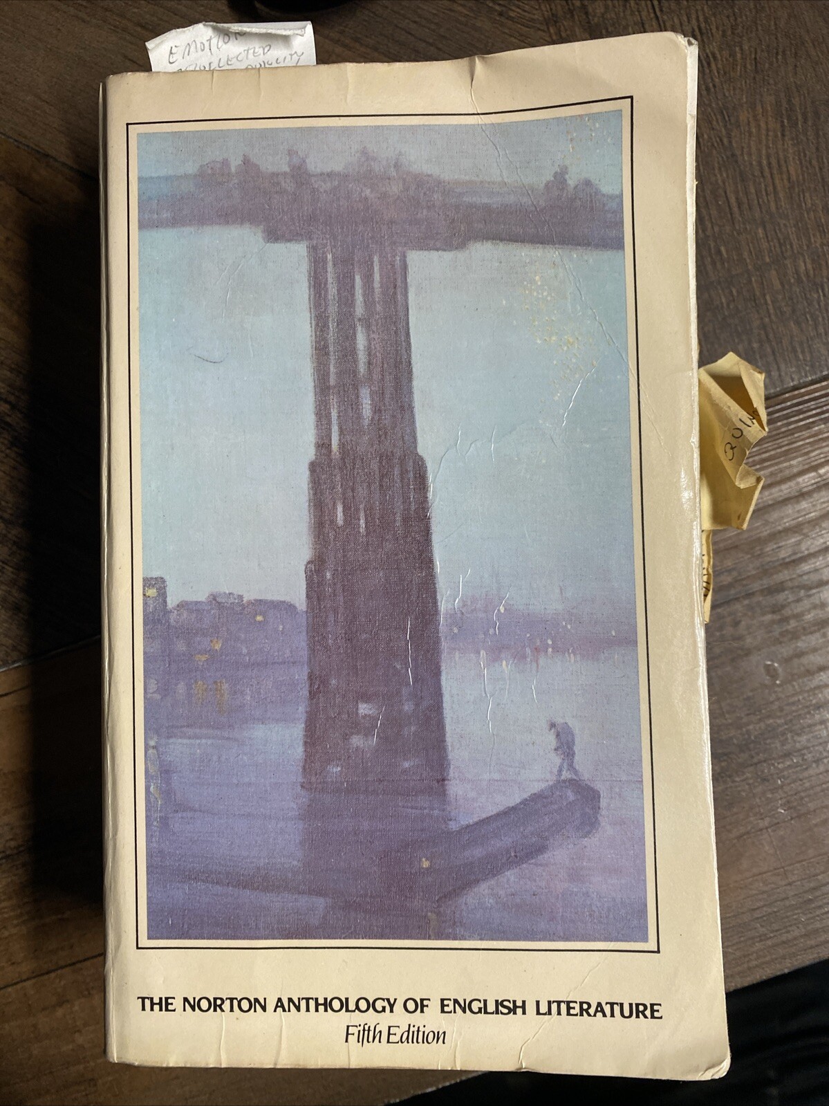 THE NORTON ANTHOLOGY OF ENGLISH LITERATURE, VOL. 2 5th Edition By M. H. Abrams