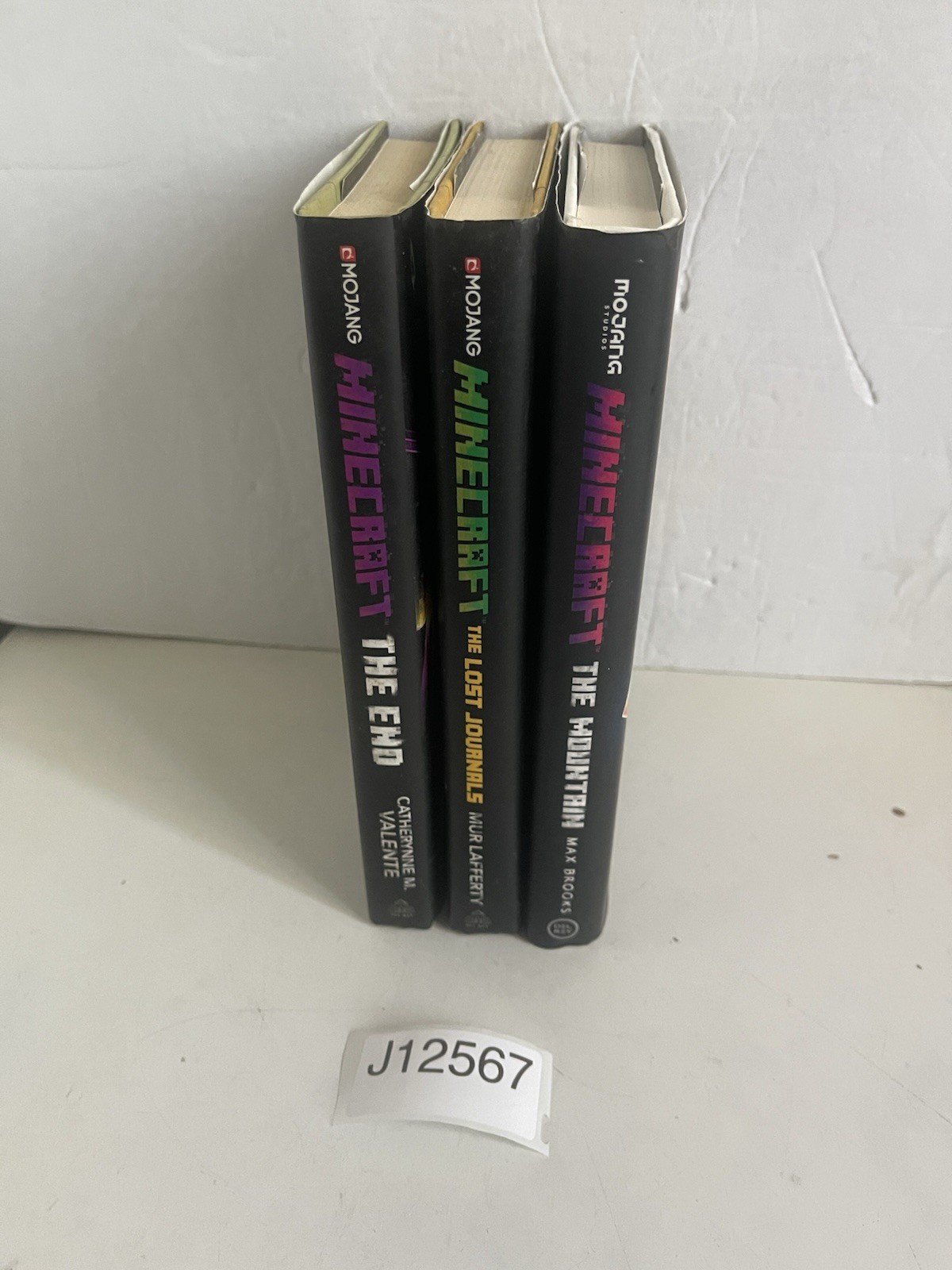 Mojang Hardcover Books lot 3 (2018-2021) Hardcover Dust Jacket 2021