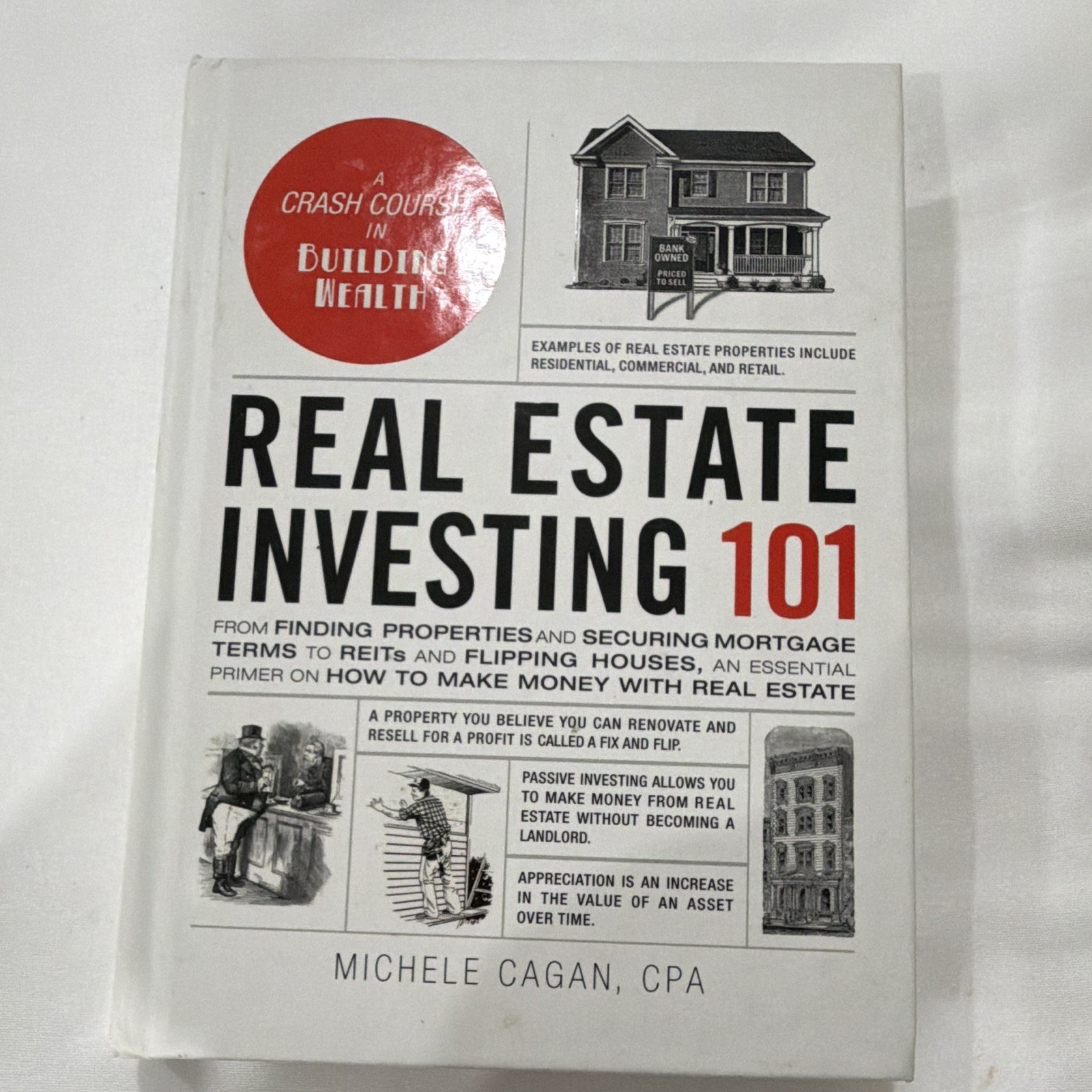 Real Estate Investing 101 by Michele Cagan Hardcover English Adams 101 Ser.