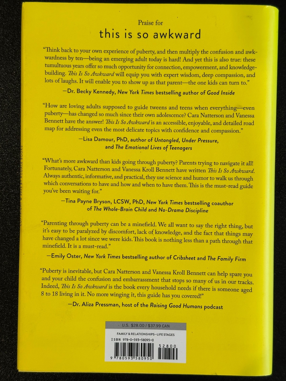 This Is So Awkward: Modern Puberty Explained by Cara Natterson MD 2025 Hardcover