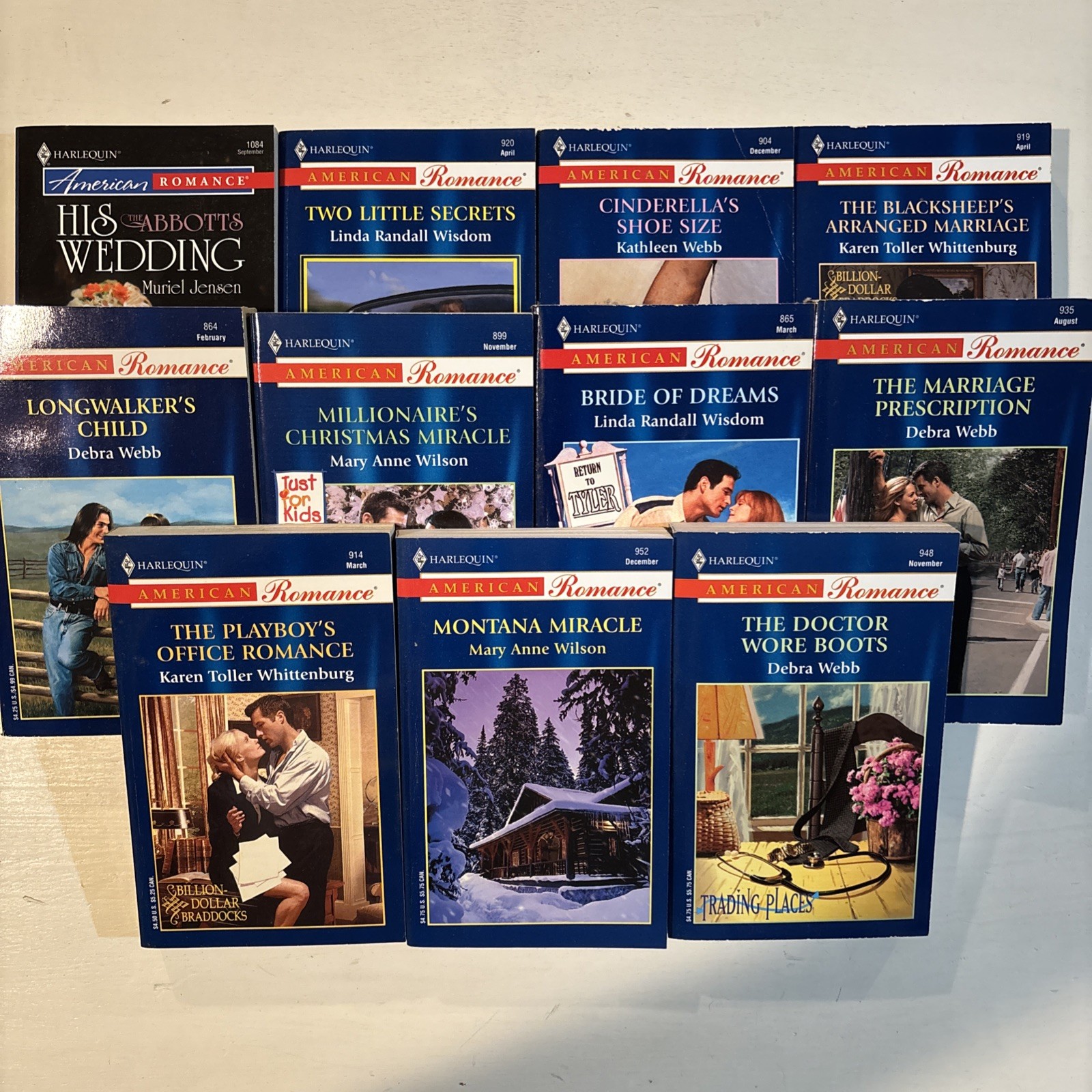 harlequin american romance lot (11) Vintage (B12)