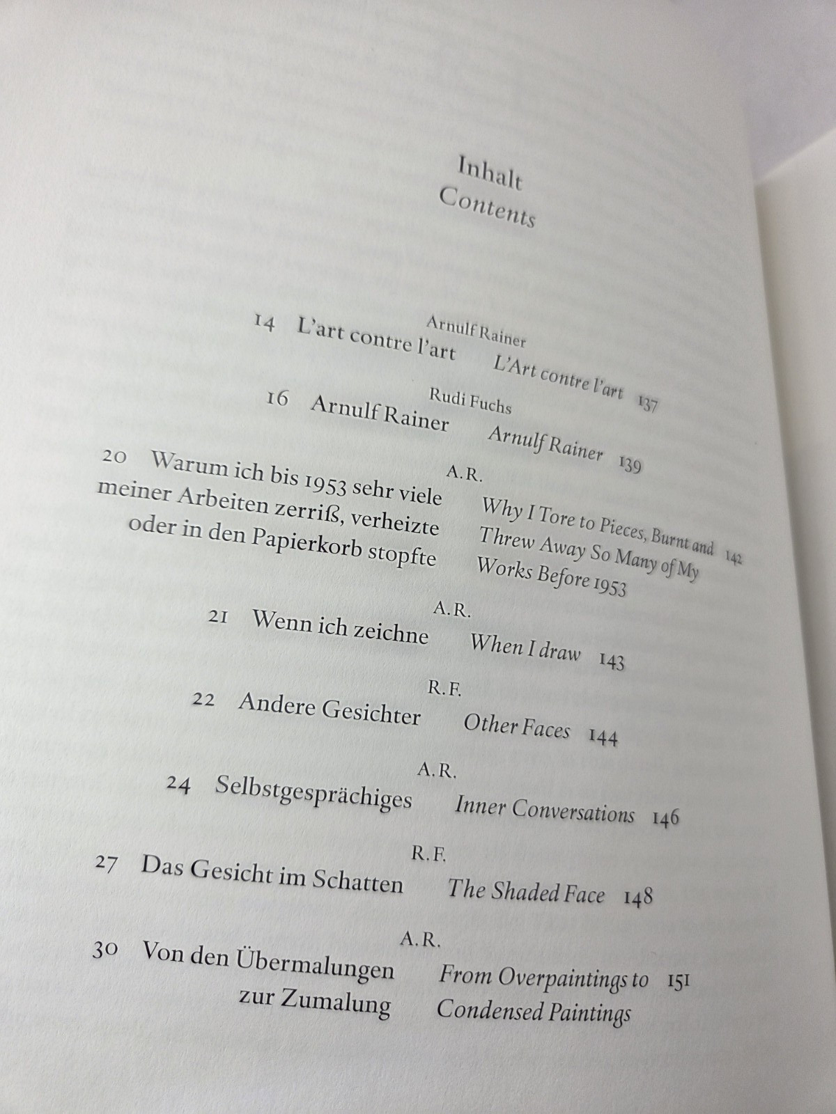 Arnulf Rainer: Even Before Language by Rudi Fuchs and Arnulf Rainer, PB 2000