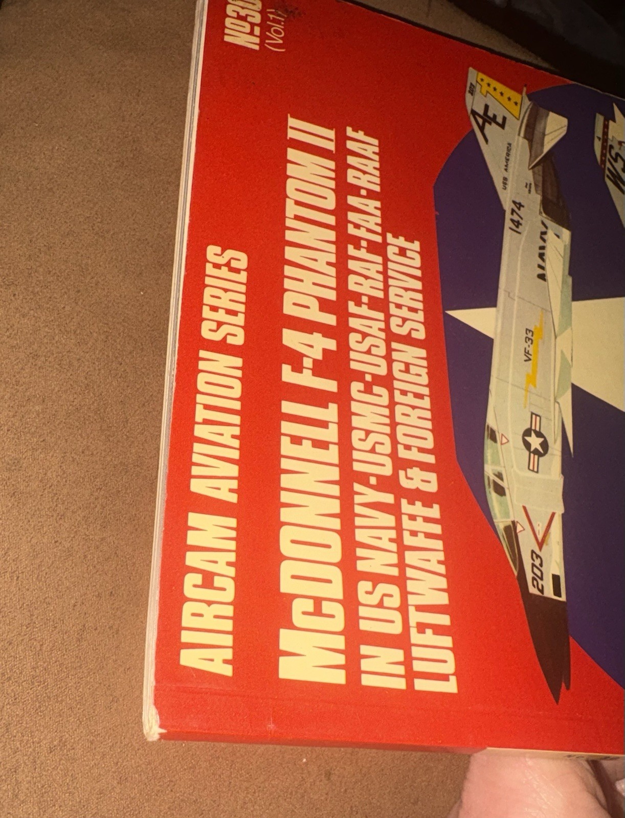 Arco-Aircam Aviation Series No. 30 McDonnell F-4 Phantom II Vol 1 Richard Ward