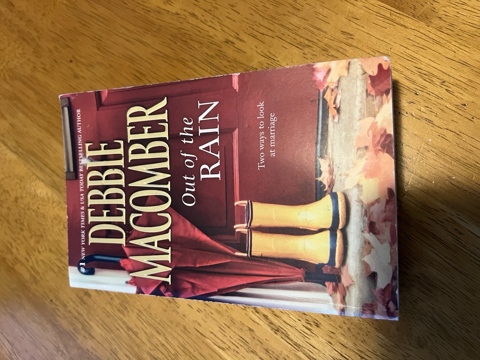 Debbie Macomber Romance Out Of The Rain Paperback 2011 410 Pages