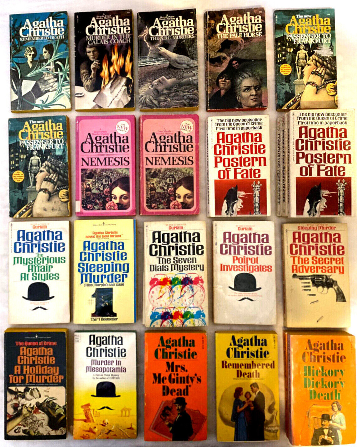 Poirot/Marple Agatha Christie CHOOSE YOUR TITLE: PB FREE SHIPPING Good #10