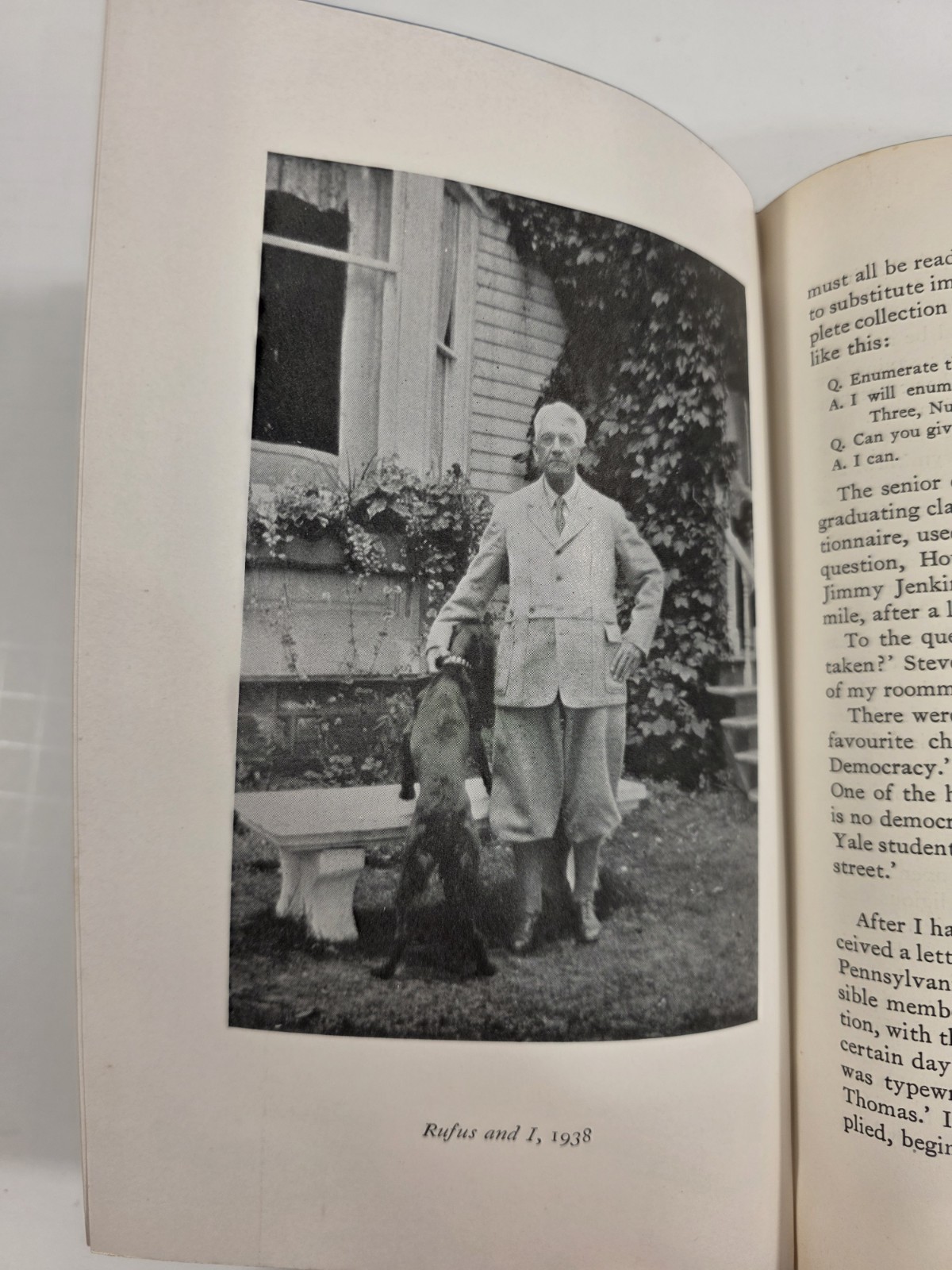 WILLIAM LYON PHELPS Autobiography with Letters 3rd Printing HC no dust jacket