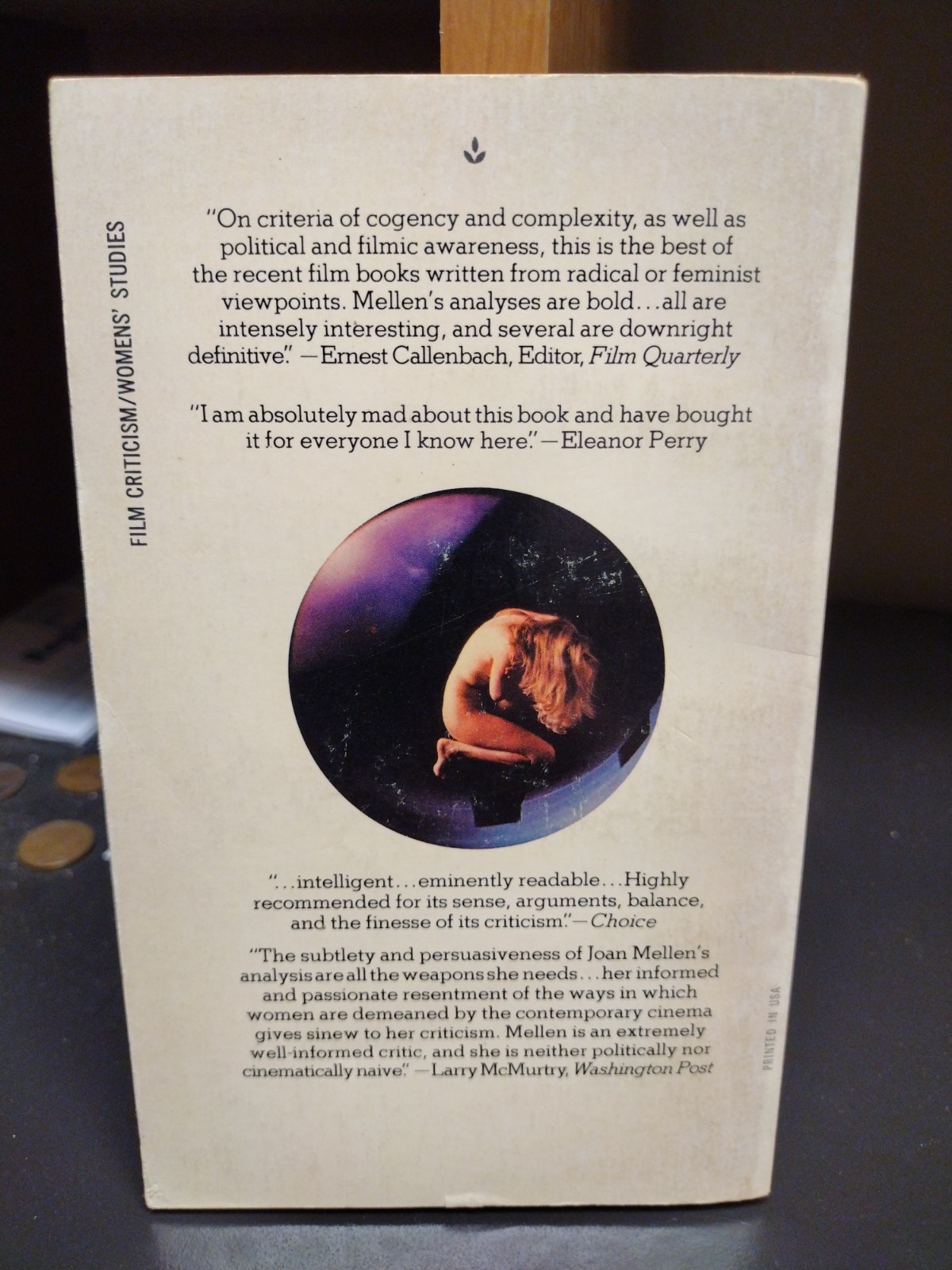 Women and Their Sexuality in the New Film Joan Mellen Dell Laurel Paperback 1975