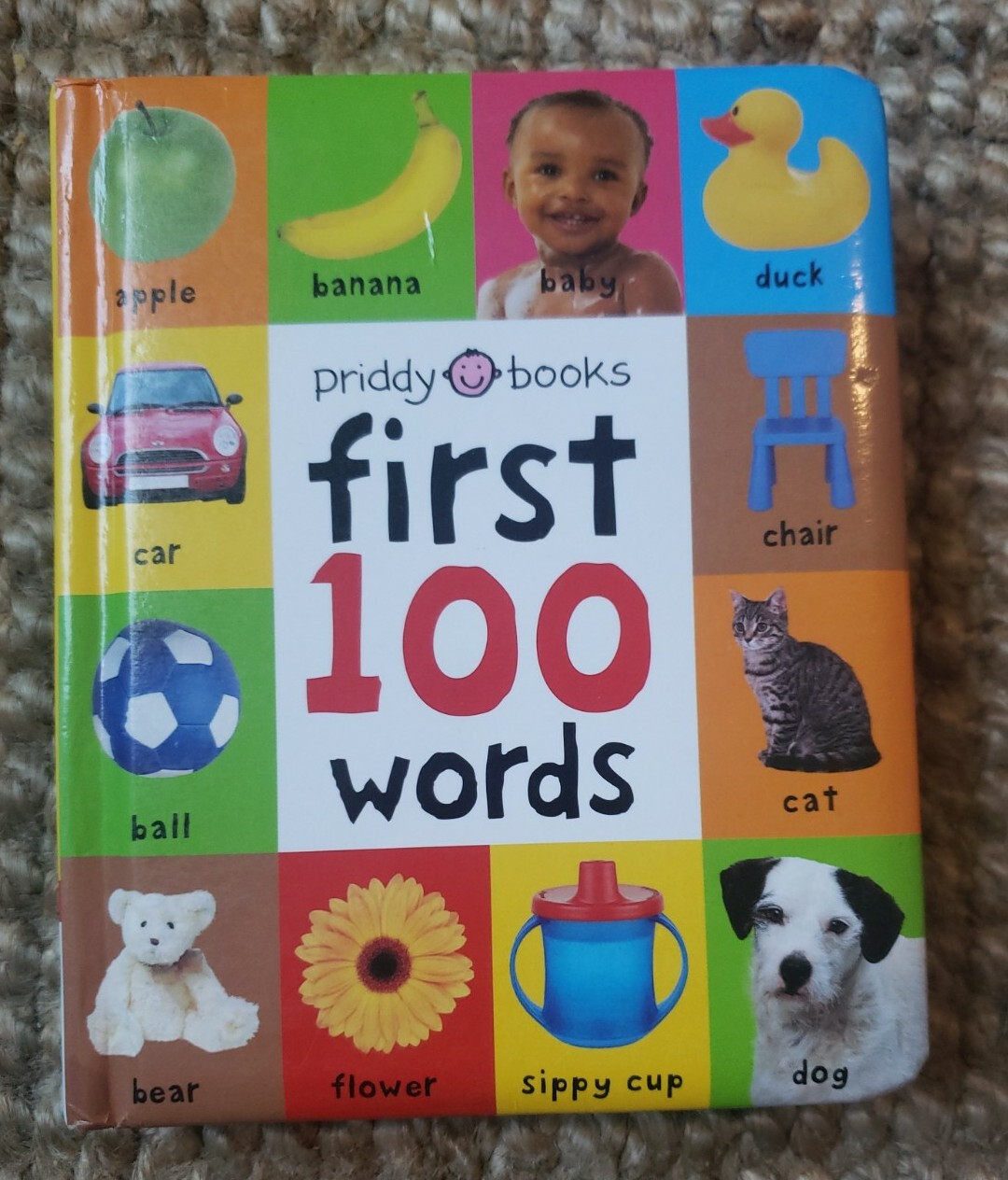 First 100 Ser.: First 100 Words : A Padded Board Book by Roger Priddy (2011,…