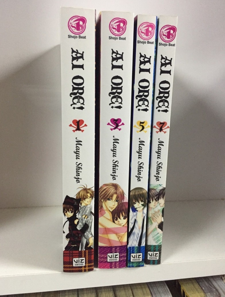 AI ORE GN VOL 1,3,5,7 (4 Manga Books) VIZ MEDIA LLC (W/A/CA) Mayu Shinjo