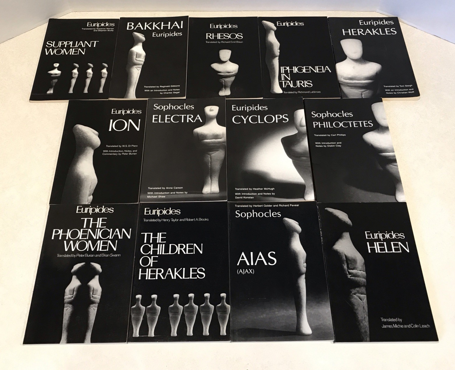 LOT OF 13 The Greek Tragedy in New Translations – ASSORTED TITLES – Paperbacks