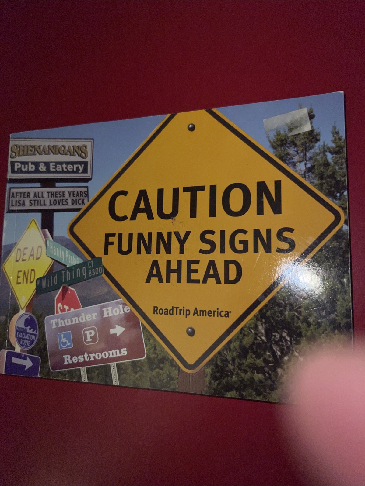 Caution: Funny Signs Ahead by Ulysses Press Editors (2008, Trade Paperback)