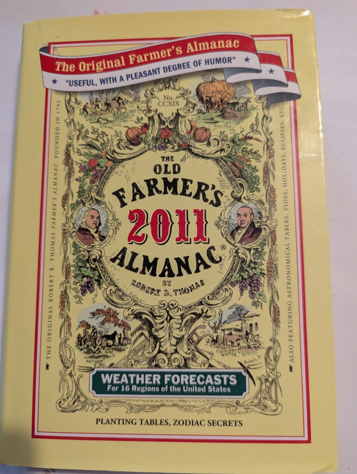 The Old Farmers Almanac 2011 – Hardcover By Almanac, Old Farmers – VERY GOOD