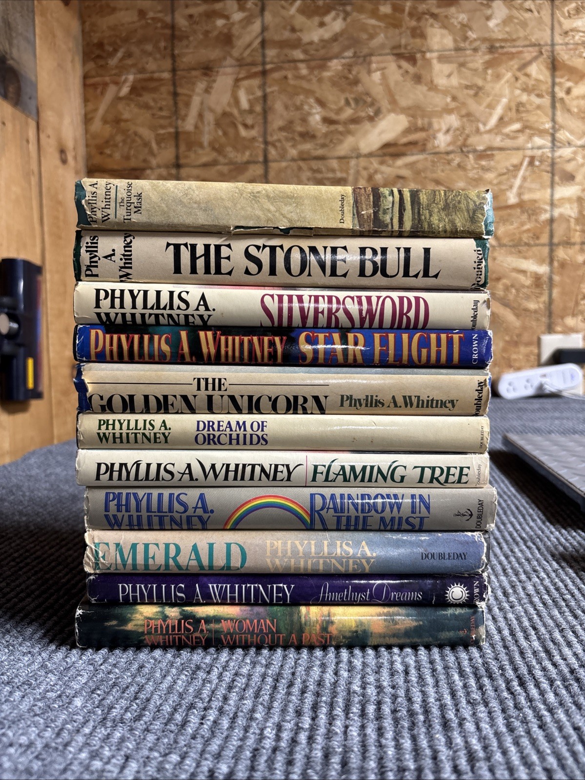 Vintage Hardcover Books by Phyllis A. Whitney Lot Of 11 Hardcover Dust jackets