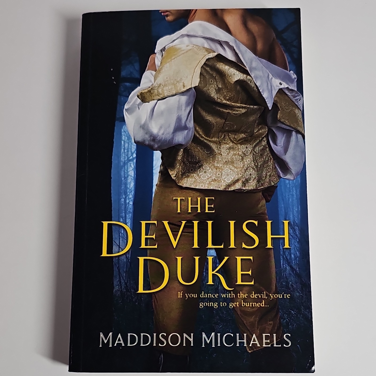 The Devilish Duke by Maddison Michael, Entangled Publishing 2018 First Edition