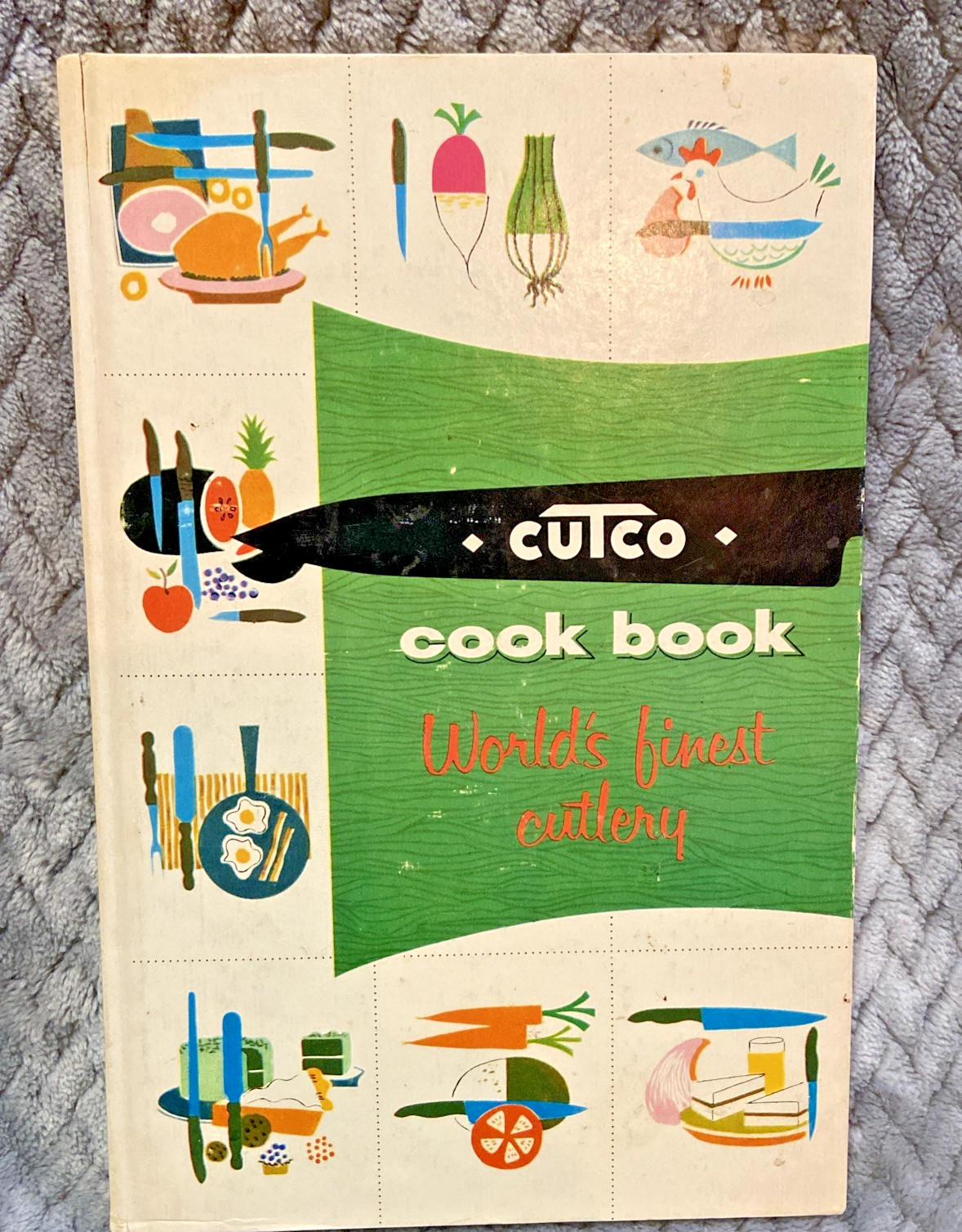 Vintage 1961 Cutco Knives Cook Book World’s Finest Cutlery Vol I: Meat Poultry