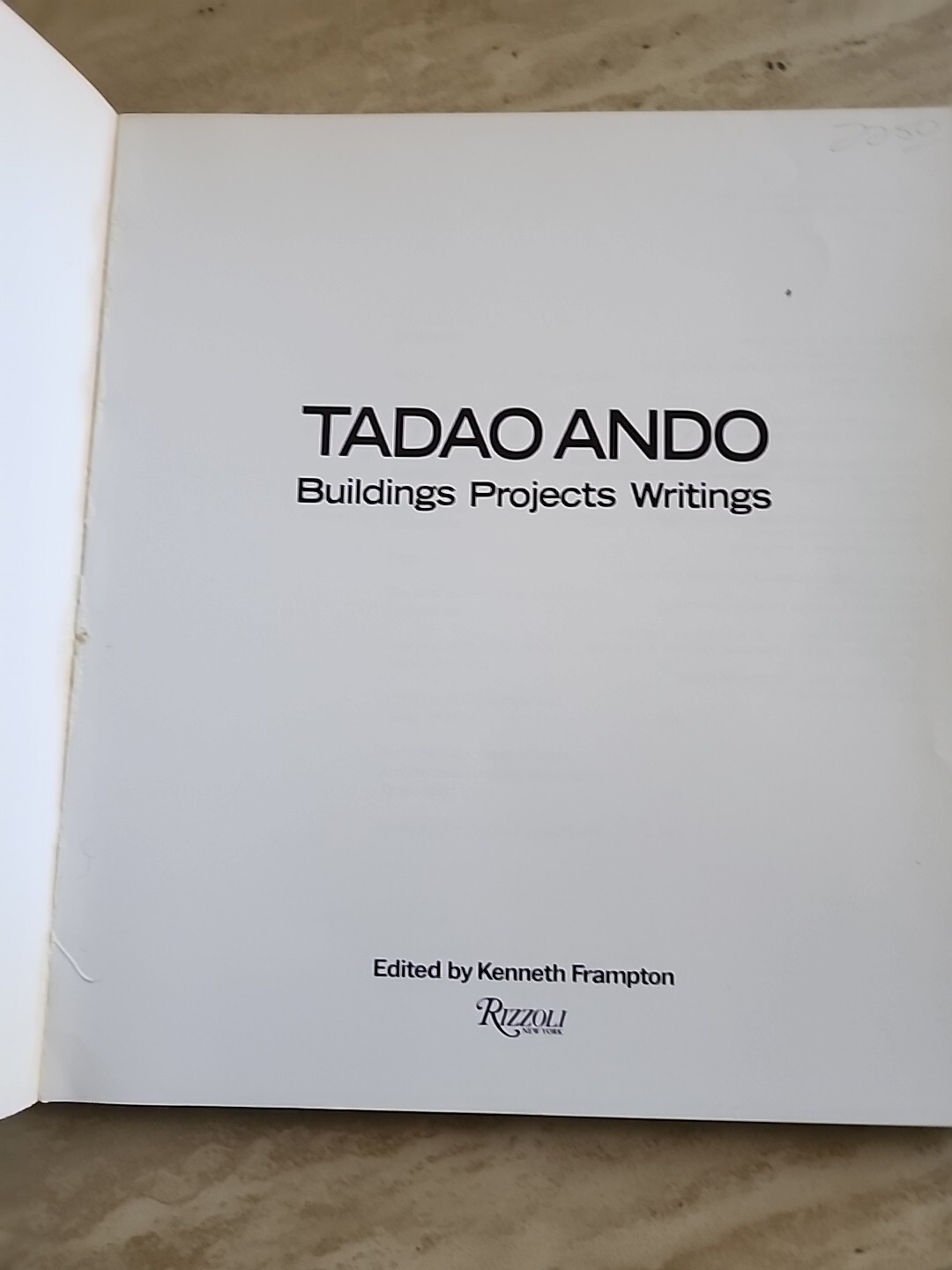 Tadao Ando Paperback Kenneth Frampton