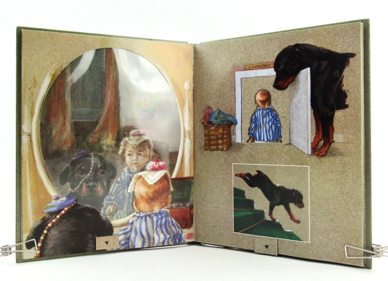 CARL POPS UP Alexandra Day 1994 Little Simon Pop Up Books HB Fine