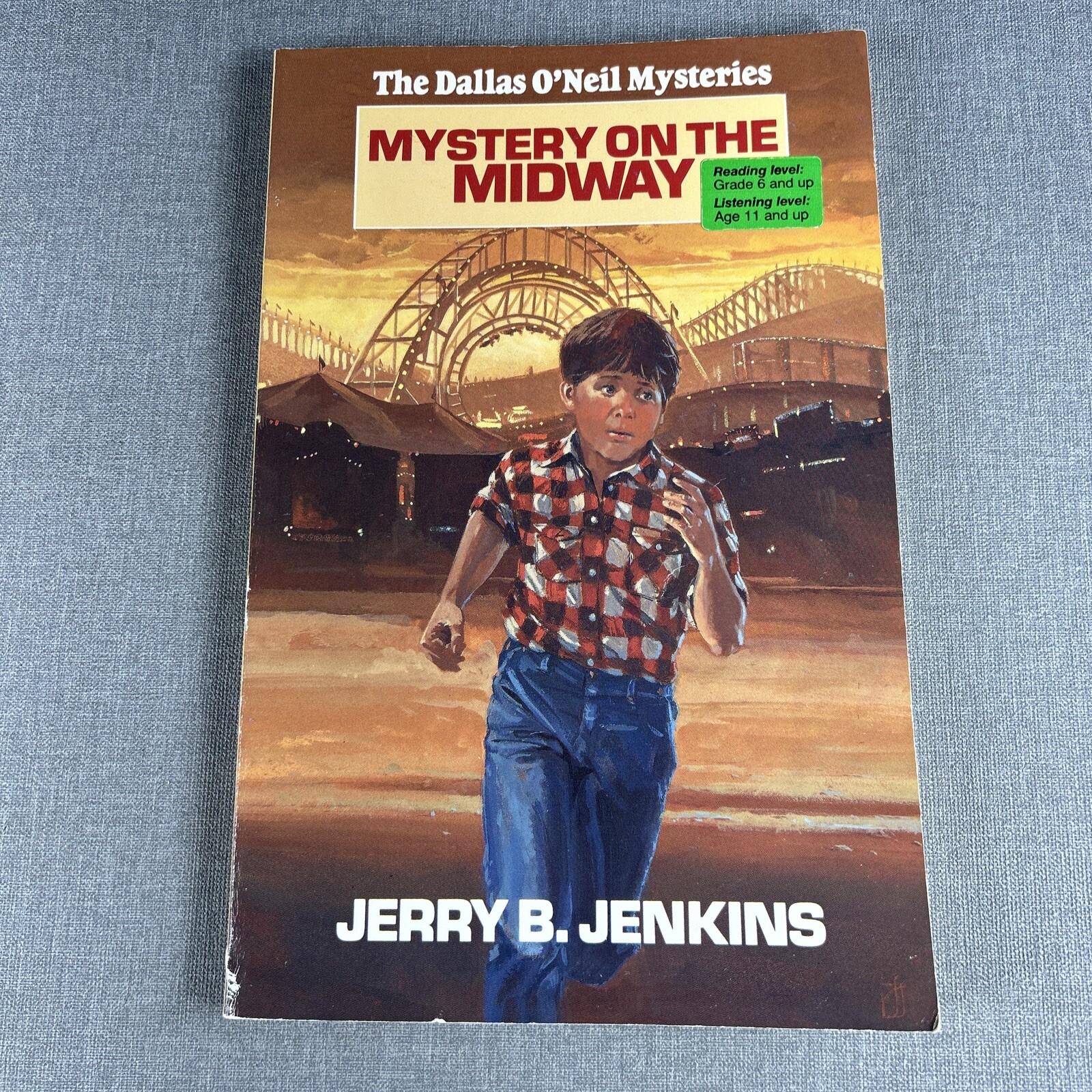 Dallas O’Neil Jerry B Jenkins 2 Paperback Book Lot Mystery Scorpion Midway