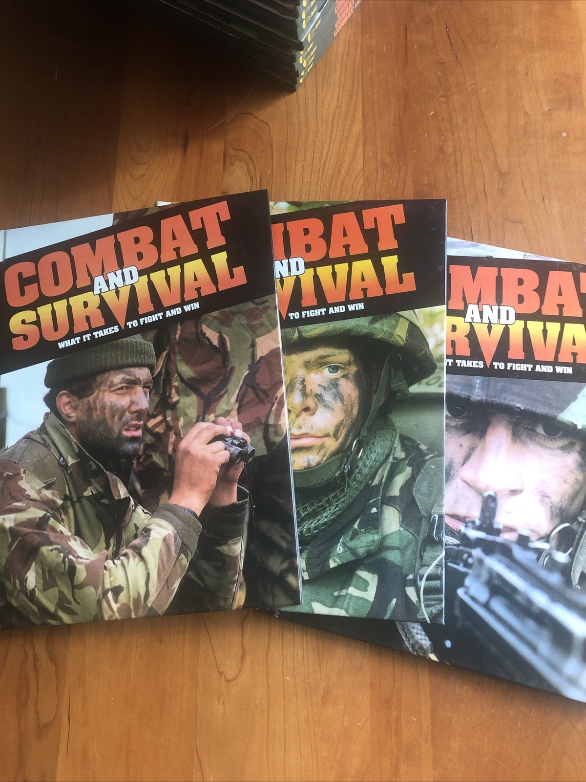 Combat and Survival Hardcover Books – Complete 28 Volume Set