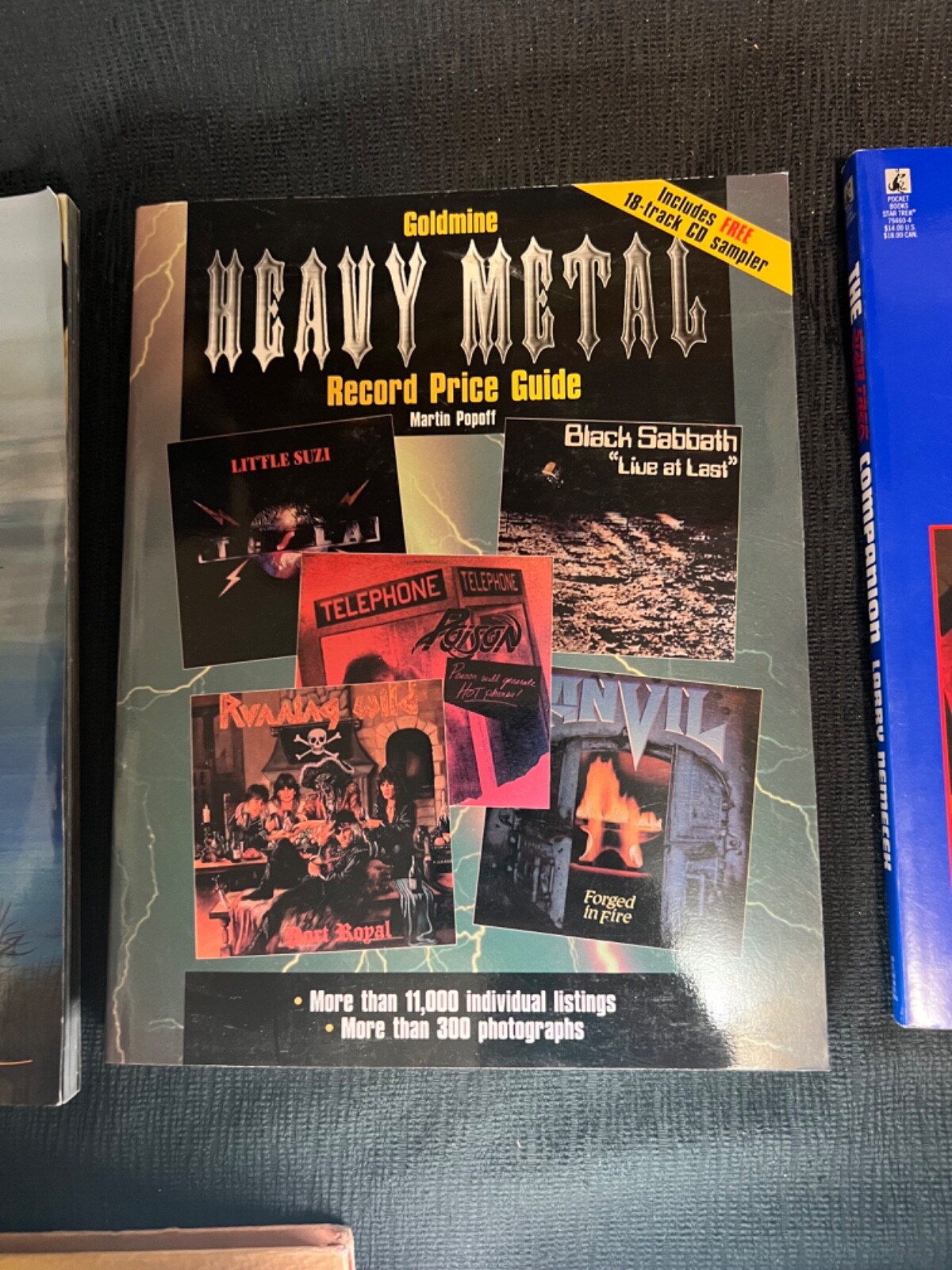 VTG Goldmine Heavy Metal Record Price Guide by Martin Popoff Vinyl Black Sabbath