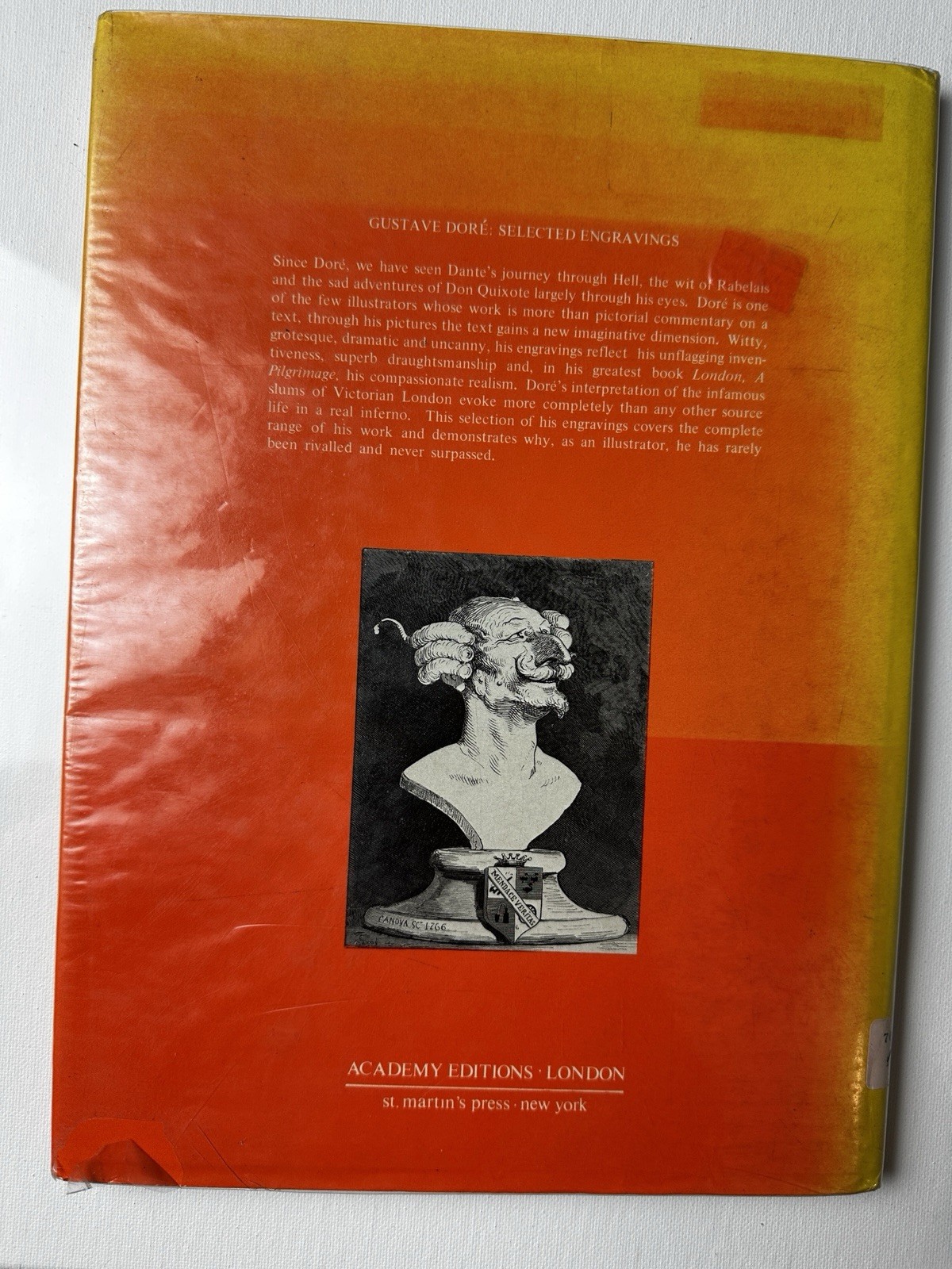 Gustave Doré Selected Engravings Hardcover Illustrated Academy Editions 1973 Rev
